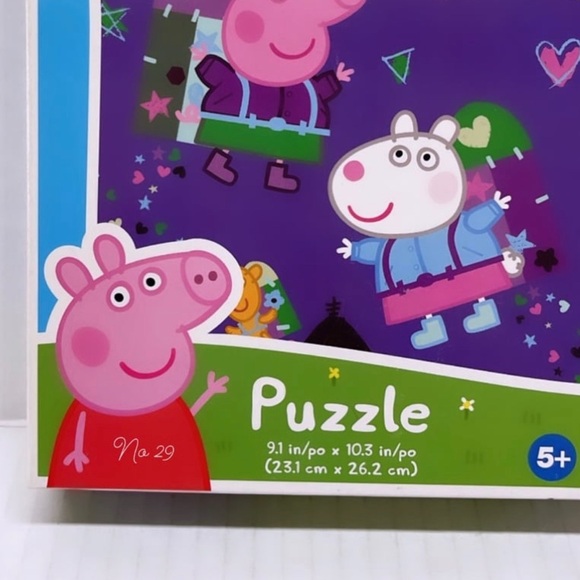 Peppa Pig and Suzy Sheep 24 piece puzzle - Picture 2 of 6